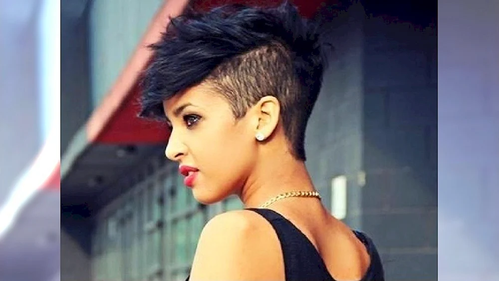 Pixie undercut