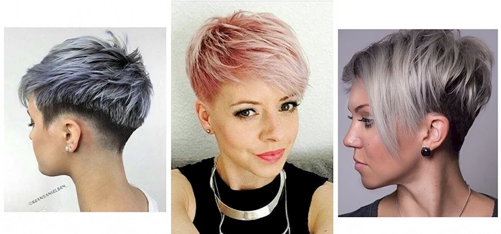 Pixie Haarschnitt asymmetrisch