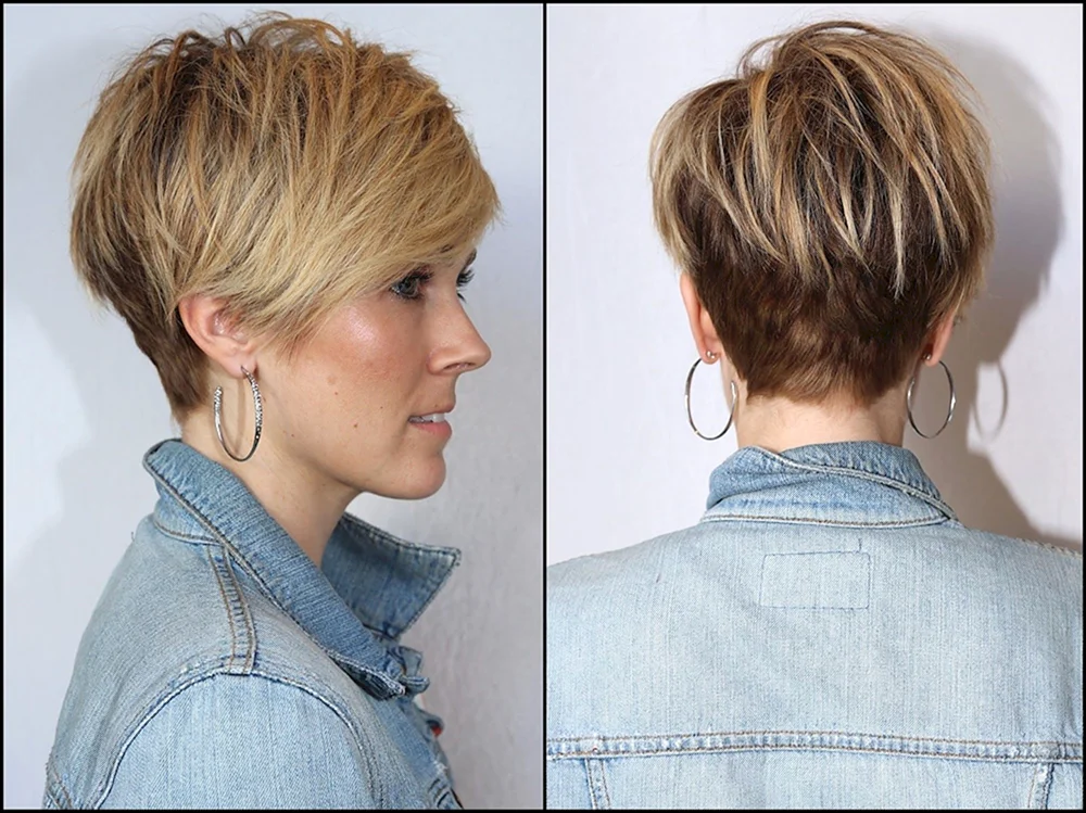 Layered bob