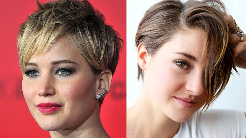 Bob Pixie mit asymmetrischem Haarschnitt