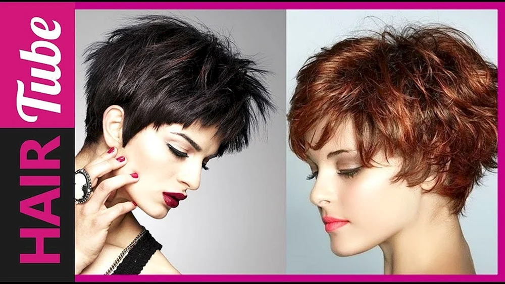 Pixie Schnitt mit Asymmetrie