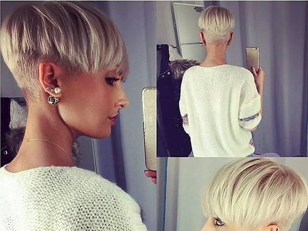 Pixie Haarschnitt-. Pixie bob