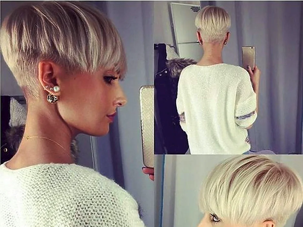 Pixie Sabina Rampenhaarschnitt
