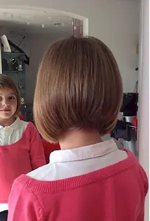 Sesshun bob haircut for baby