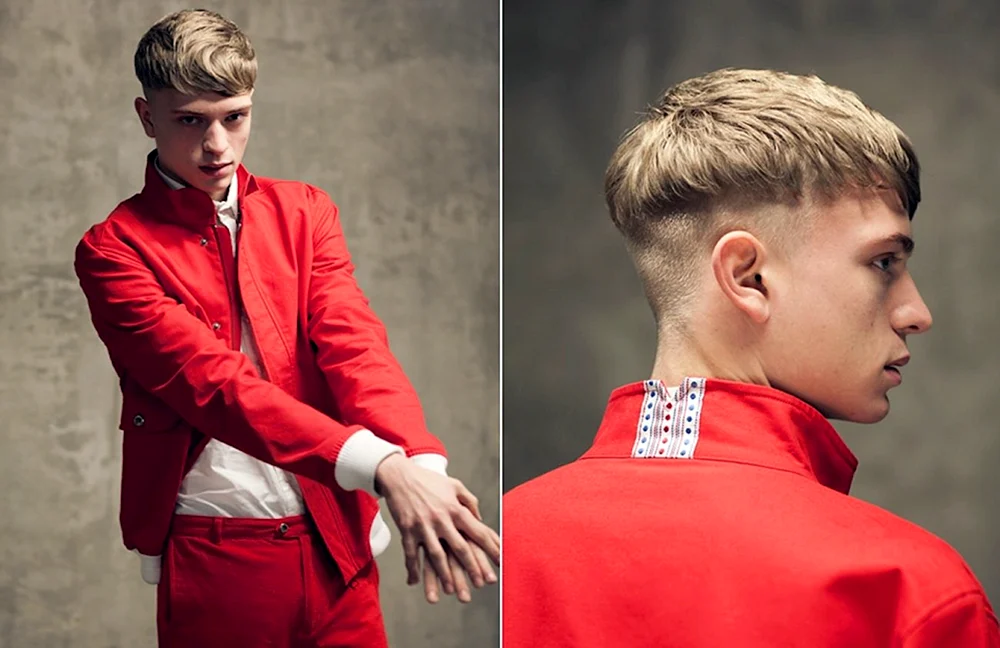 Bowl Cut Herrenhaarschnitt