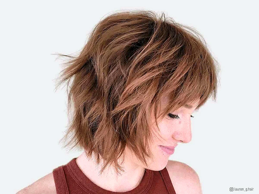 Shaggy-Bob-Haarschnitt Valentina Miller