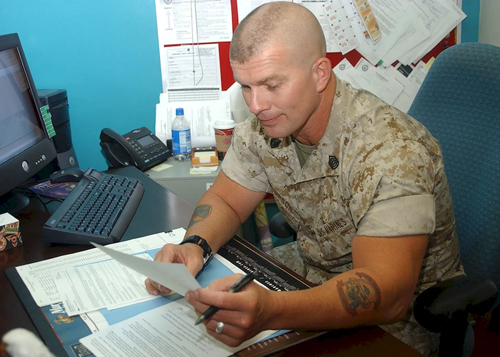 U.S. Army Soldat Haarschnitt