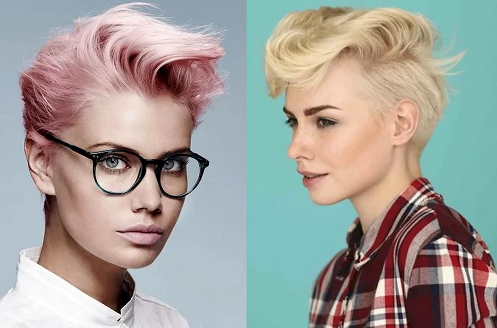 Koreanische Tomboy-Frisur Pixie