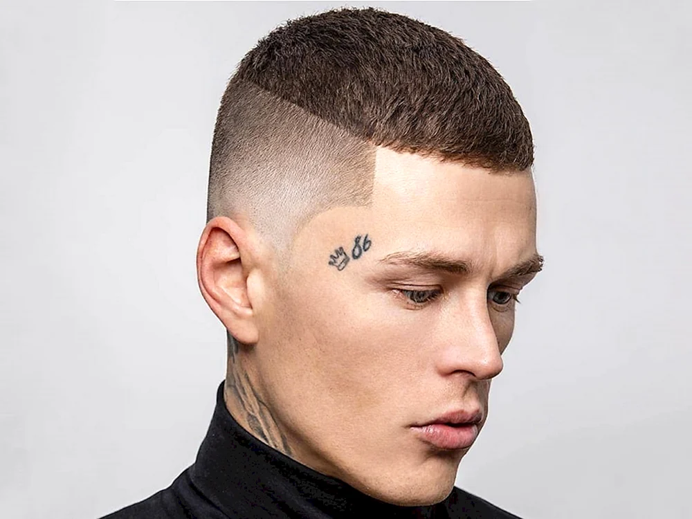 Caesar Fade Haarschnitt Haarschnitt