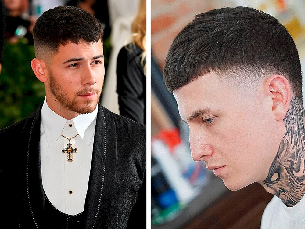 Cropped fade