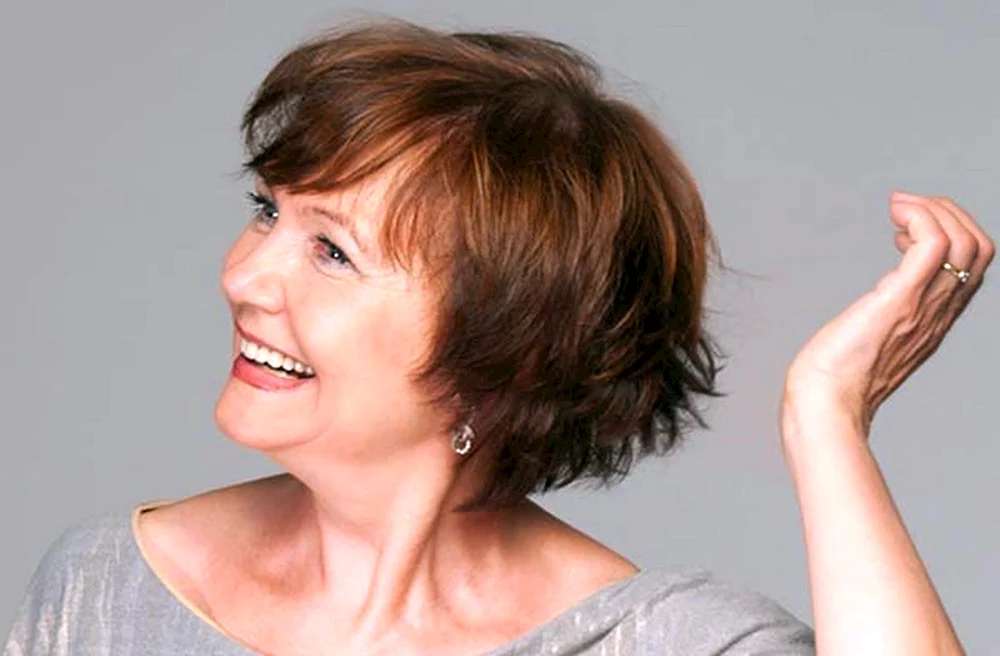 Bobschnitt für Frauen über 60