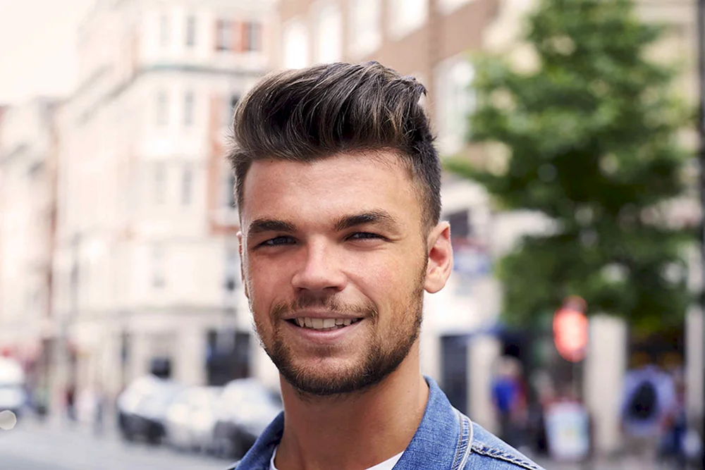 Fade half-boxed hairstyles