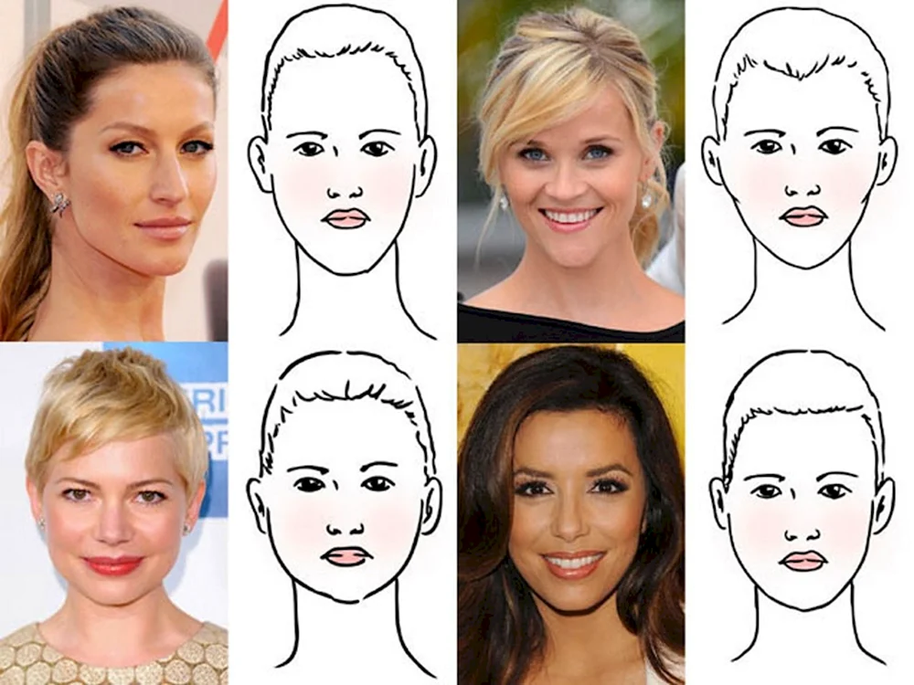 Frisuren für ovales Gesicht