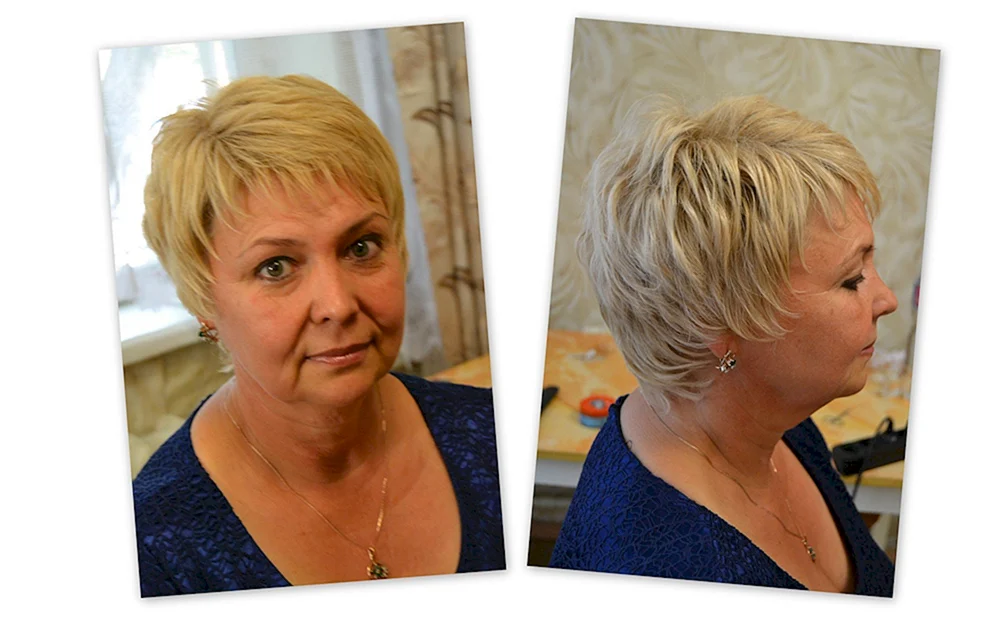 Kurzhaarfrisuren nach 50