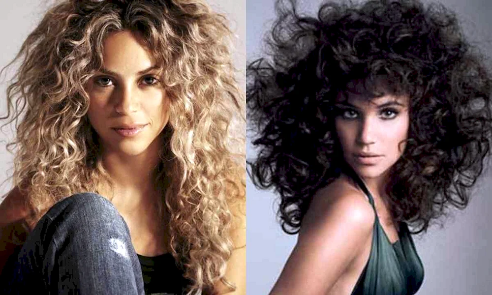 Jennifer Lopez mit Locken
