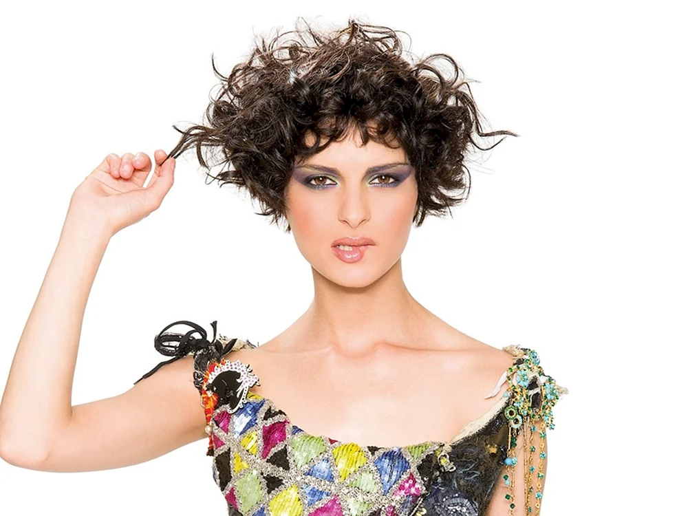 Bob Garson Haarschnitt für lockiges Haar