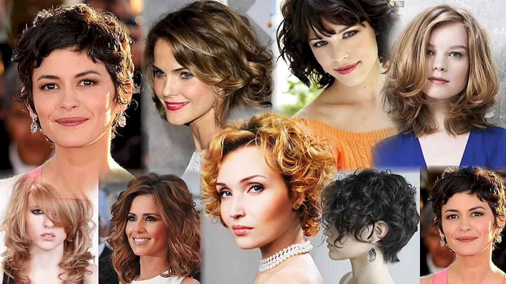 Lockenfrisuren