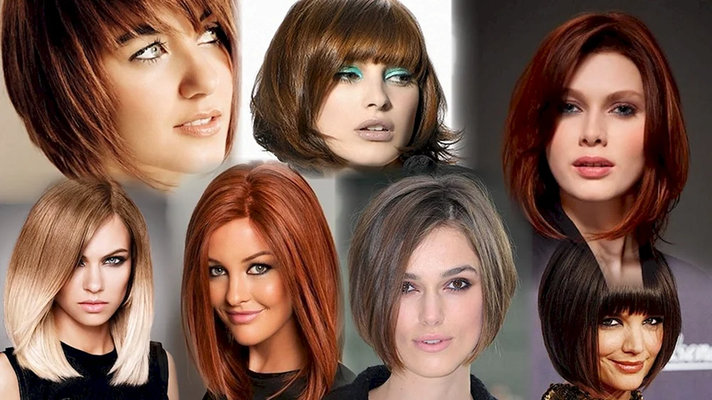 Haarschnitte für mittleres Haar