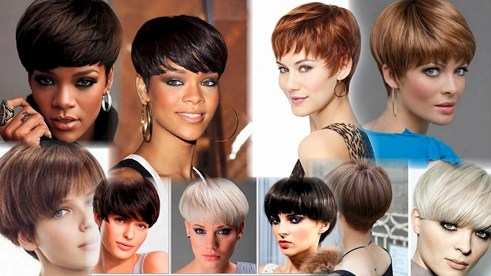 Session und Garson Haarschnitte