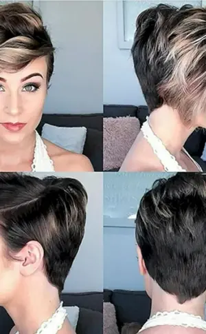 Pixie Bob Haarschnitte für kurzes Frauenhaar