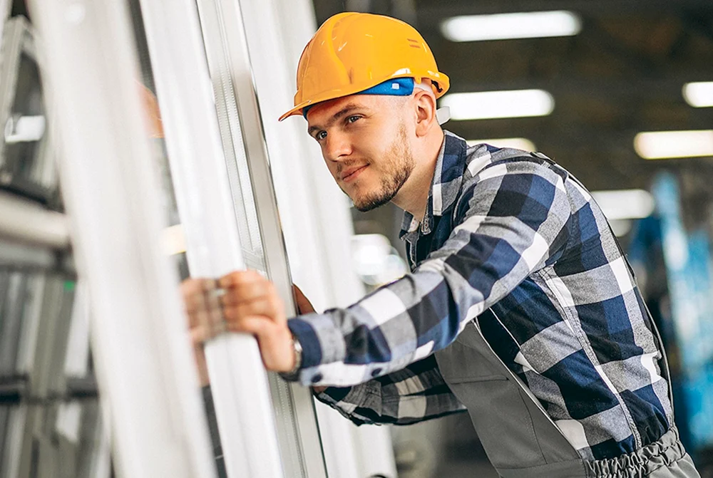 Arbeiter in der Fabrik