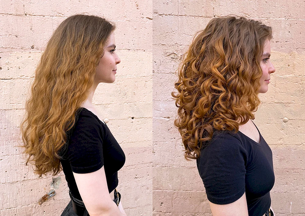 Strukturierte Locken