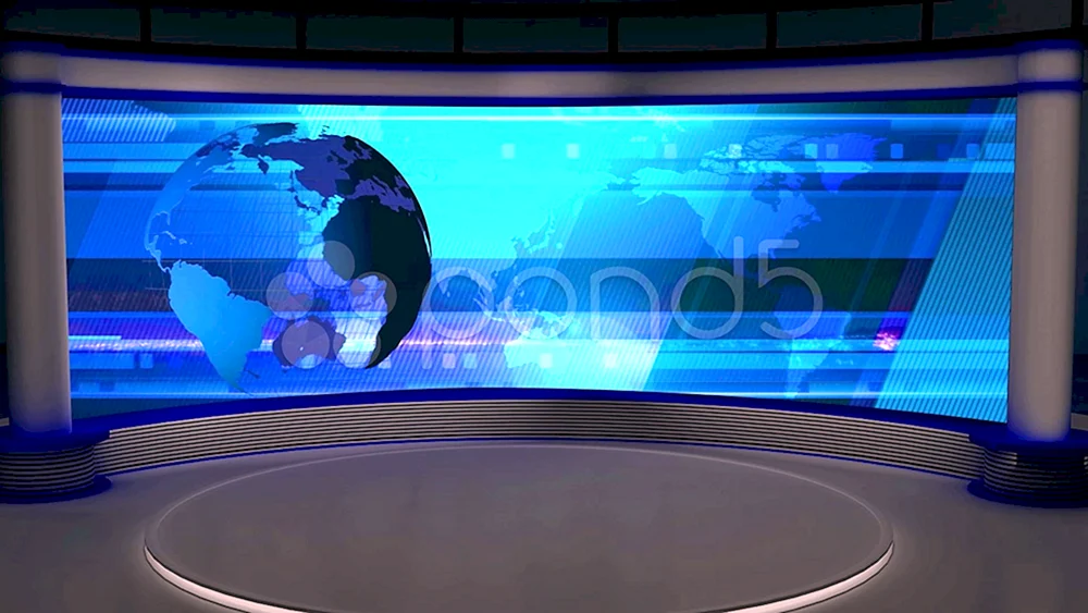 Russland TV Studio 1