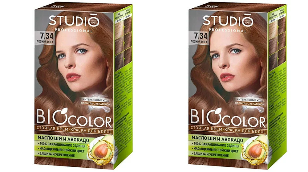 Studio HaarfärbemittelGarnier Haarfärbemittel fara natural ColorsGarnier Forest Walnut 6.0Studio professional Biocolor permanent cream dye 7.34 Forest Walnut