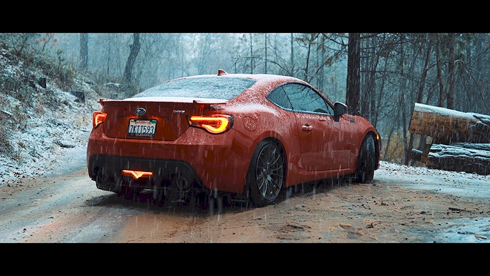 Subaru BRZ 4k