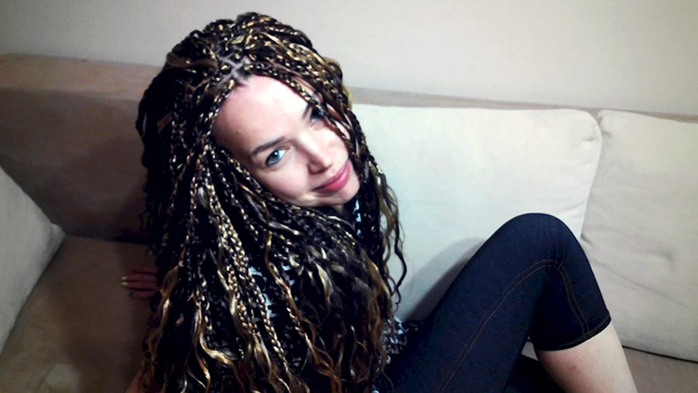 Senegalesische Zöpfe und de Dreadlocks