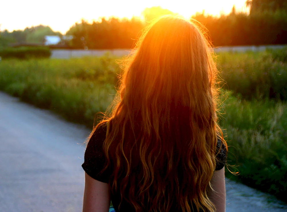 Mädchen mit blonden Haaren