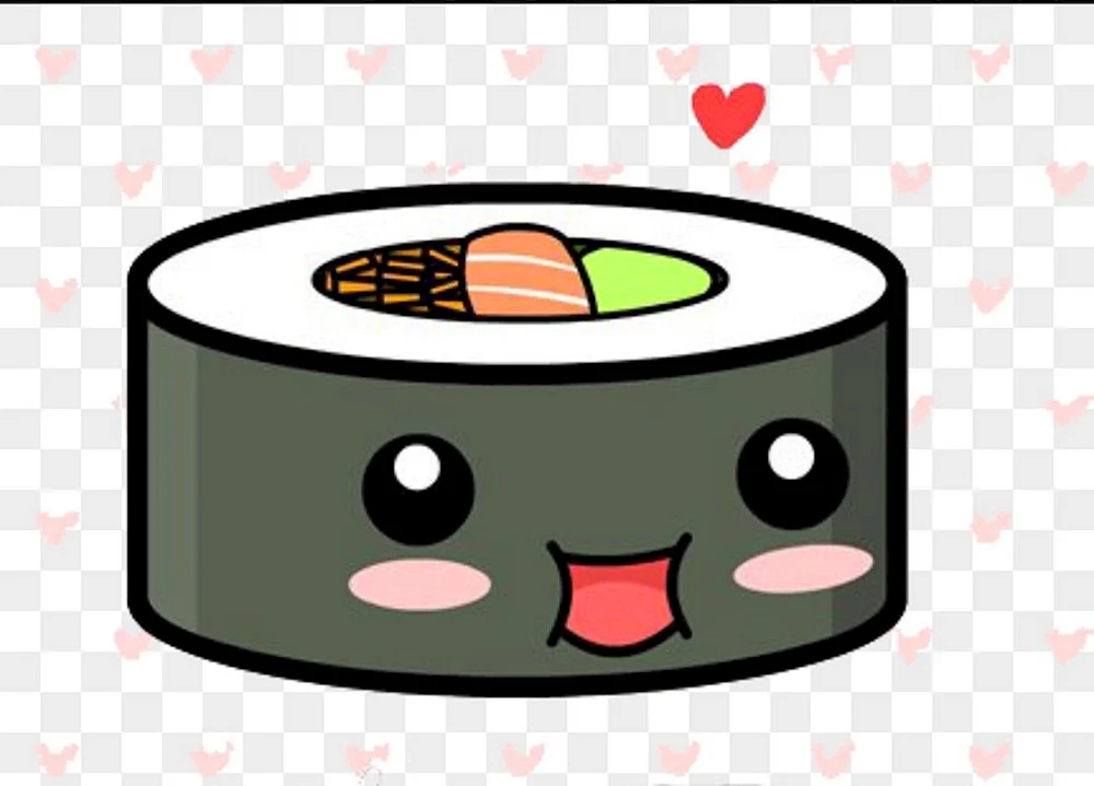 Sushi zum Zeichnen