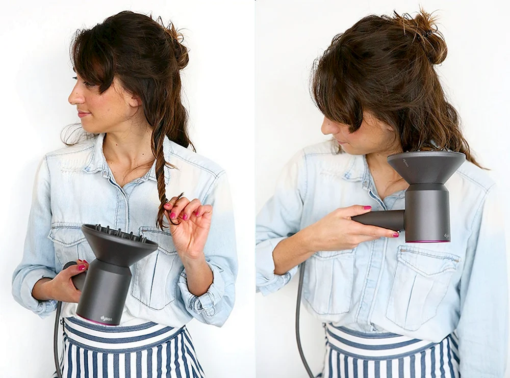 Dyson Diffusor Haartrockner für Locken