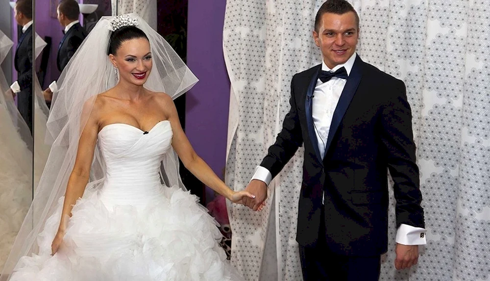 Feofilaktova und Gusevs HochzeitDom 2 Evgenia Feofilaktova und Anton Gusev