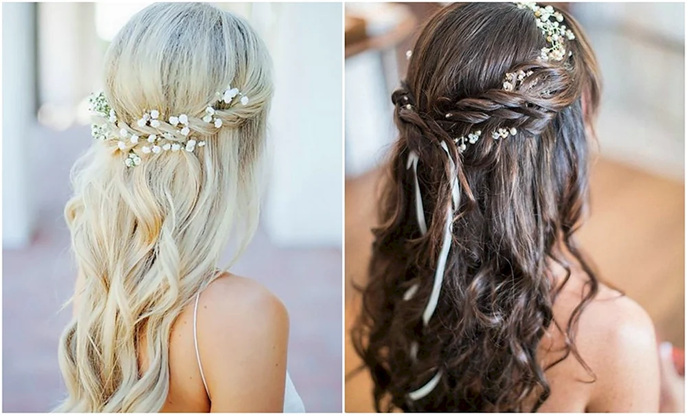 Frisuren mit offenem Haar