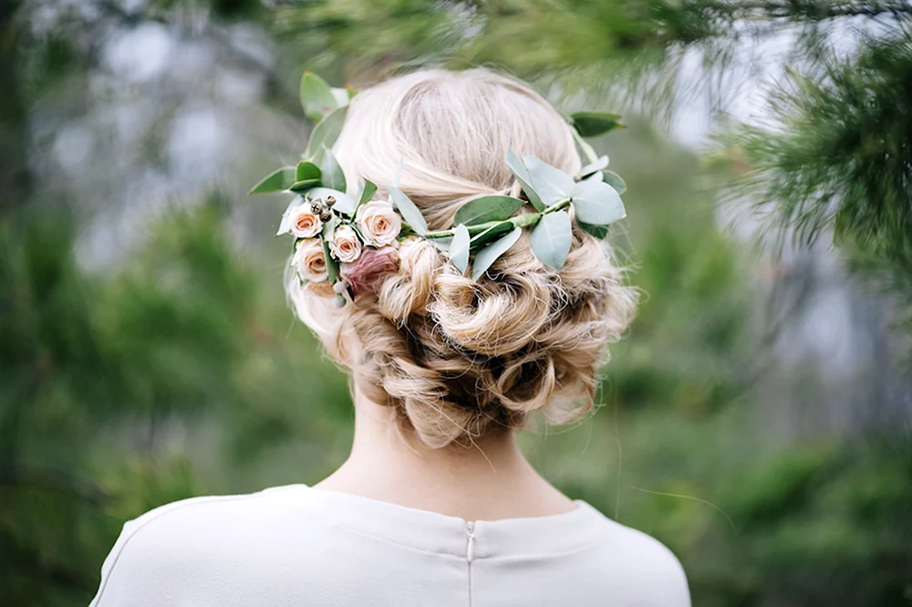 Hochzeits-Make-up Frisuren