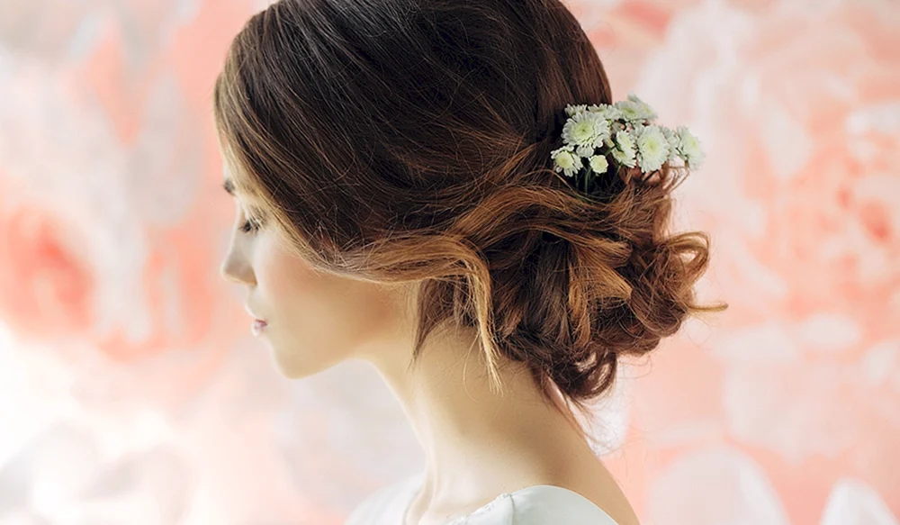 Hochzeitsfrisuren mit Pony