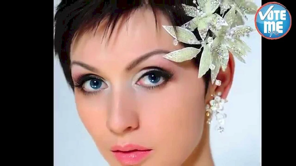 Hochzeitsfrisuren für kurze Haare