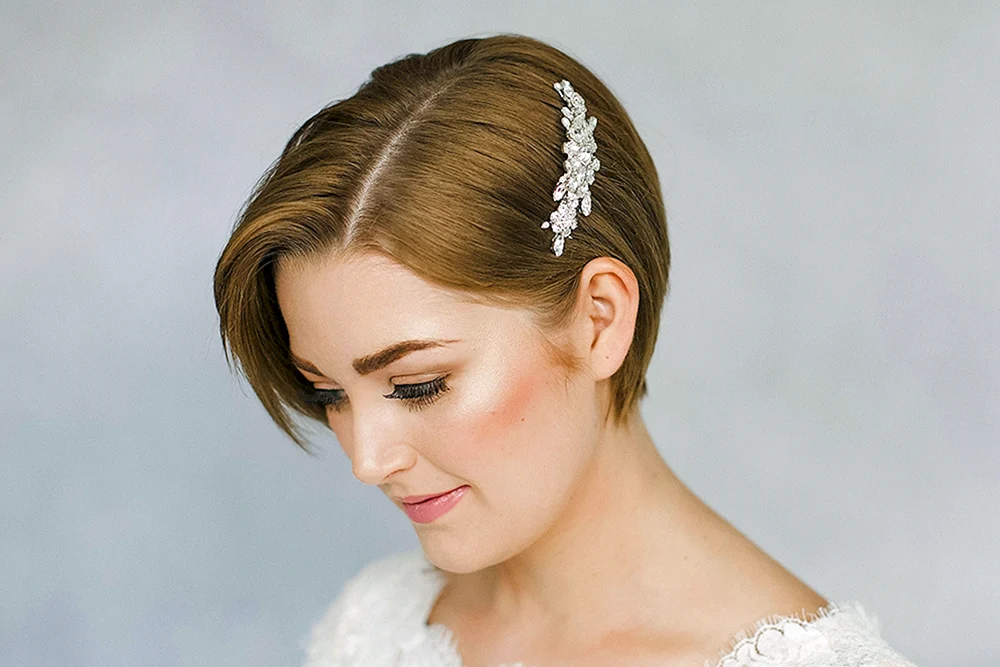 Hochzeitsfrisuren für kurze Haare