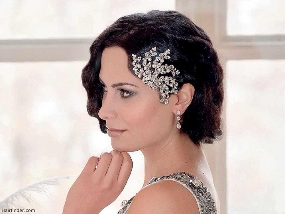 Hochzeit Frisuren für kurze Haare