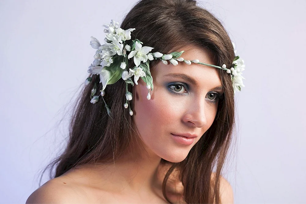 Hochzeitskranz für die Braut