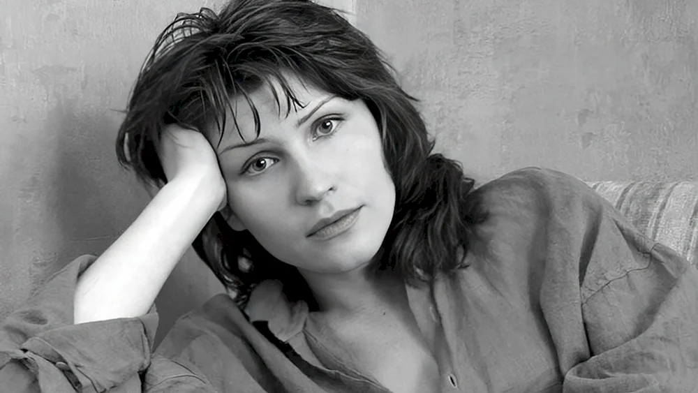 Svetlana Kamynina in ihrer Jugend