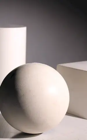 Lichtschatten Kugel Kegel Zylinder Würfel