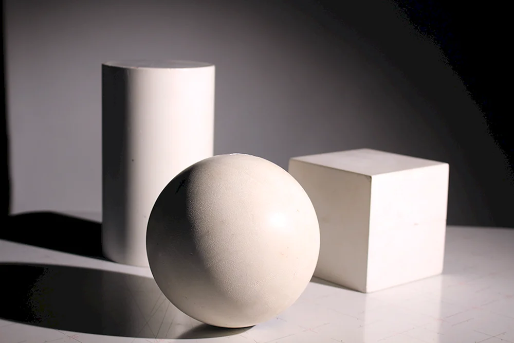 Lichtschatten Kugel Kegel Kegel Zylinder Würfel Lichtschatten Referenz Würfel Geometrische Figuren zum Zeichnen Stillleben von geometrischen Figuren Geometrische Figuren zum Zeichnen Gipsfiguren zum Zeichnen Stillleben von geometrischen Figuren. Figuren