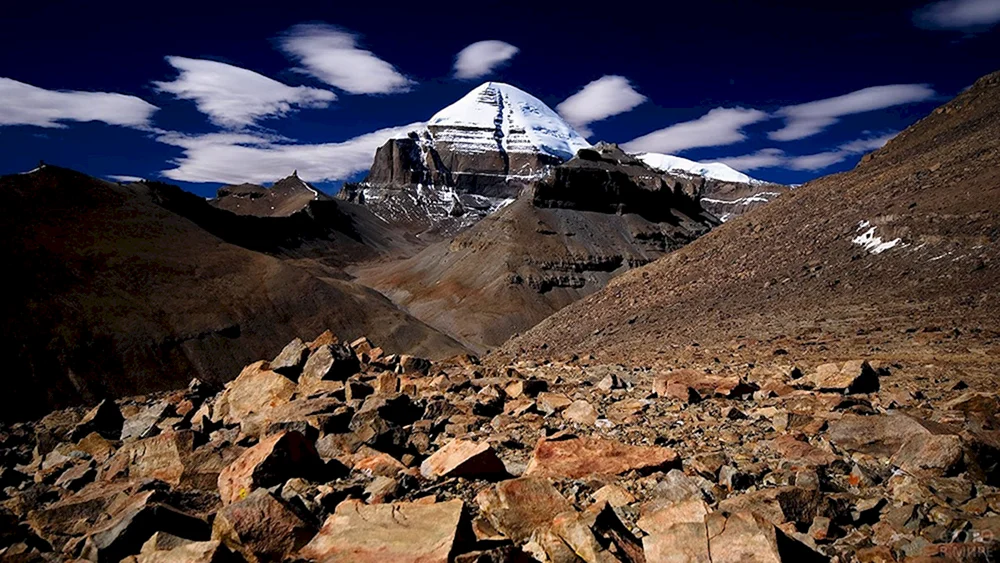 Heilig. Berg Kailas in Tibet