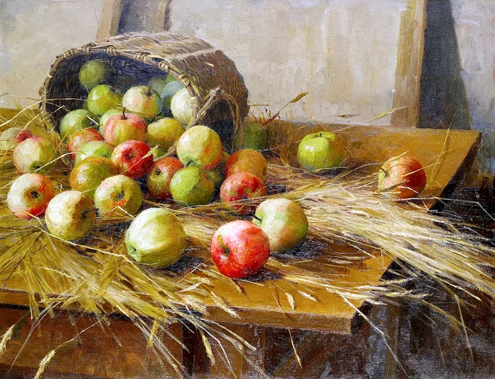 Fedot Vasilyevich Sychkov Stillleben Malerei