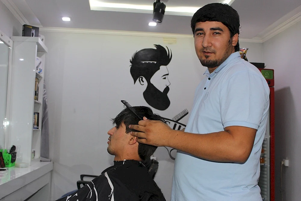 Tadschikischer Friseur
