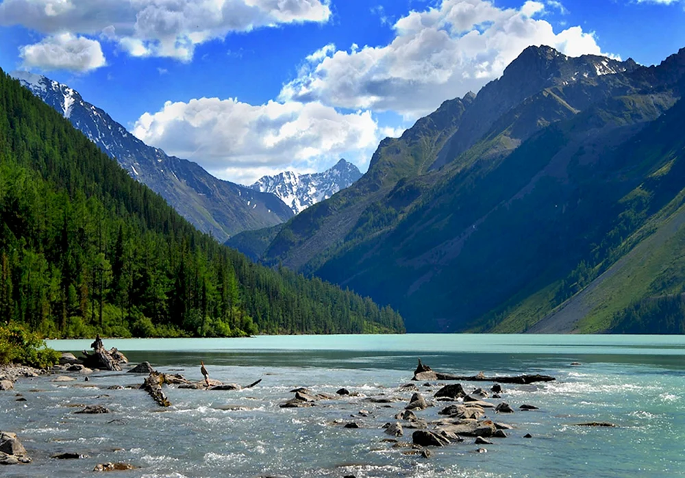Berg Altai Schawlinskie Seen