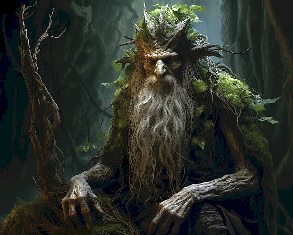 Es gibt Wunder dort Leshy wandert