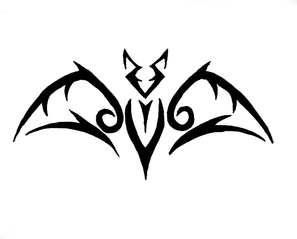 Fledermaus Tattoo Skizzen